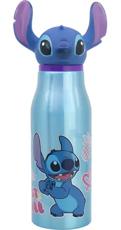 STOR Láhev na pití hliníková Stitch 690 ml / Láhev na pití / Hliník / bez BPA