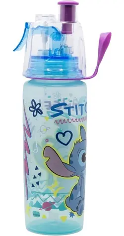 STOR Láhev na pití s rozprašovačem Stitch 575 ml / Plast / Bez BPA