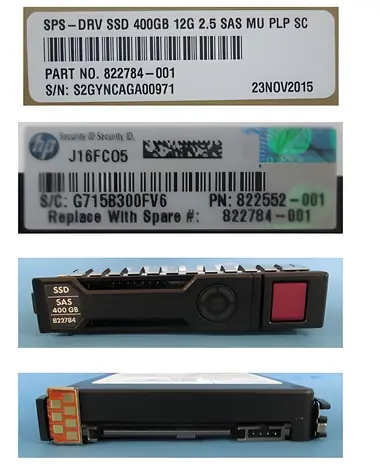 HPE 400GB (767904-B21) / SSD / 2.5" / SAS / Hot-Plug
