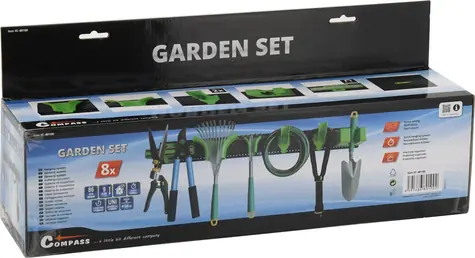 Compass GARDEN SET / Závěsný systém / 8 dílů / nosnost 24 kg / odolný plast