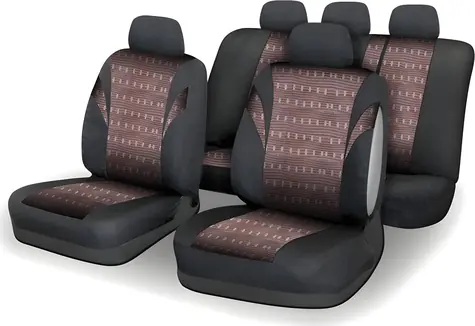 Compass JACK I. AIRBAG / Potahy sedadel / sada 9 ks / s airbagem v opěradle