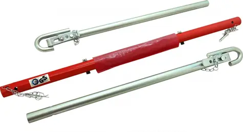 Compass Tažná tyč 3000 kg TÜV/GS odpružená / Tažná tyč / Délka 205 cm / Nosnost 3000 kg / Homologace TÜV/GS