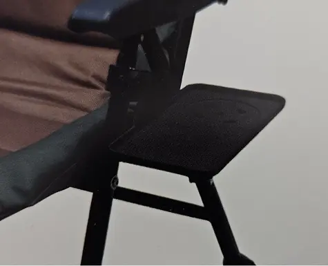 SURETTI Stolek s džákem / Kempingový doplněk pro rybáře