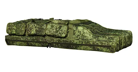 Suretti Obal na pruty Digi Camo 3/125 / Obal na pruty / 3 komory / 125 cm