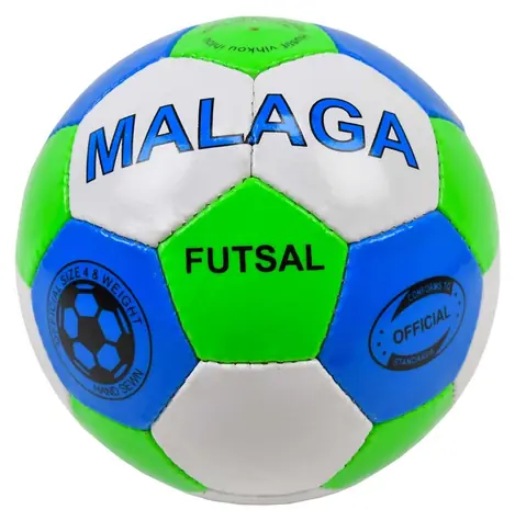 SPORTTEAM Futsalový míč MALAGA vel. 4 / Nízký odskok / PVC
