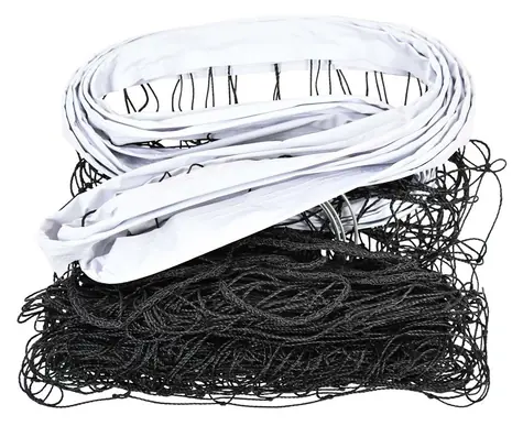 RULYT Volejbalová síť / Uzlová / 9,5 x 1 m / Oko 10 x 10 cm / Polyethylen 2 mm