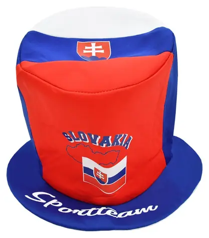 SPORTTEAM Klobouk vlajkový SR 5 / Klobouk / obvod 58 cm / 100% polyester