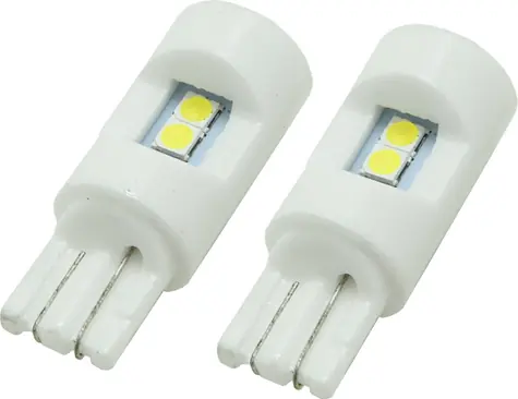 Compass LED autožárovka T10 CAN-BUS bílá / Autožárovka / 6x LED / 12V / 6000K / 280lm / 2ks
