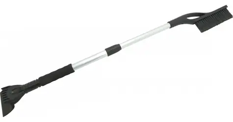 Compass Škrabka s košťátkem BLACK teleskopická / 77-100 cm / hliník, plast