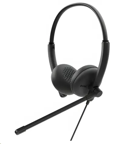 DELL WH125 / Headset s mikrofonem / USB-A / Na uši / černá / kabel 2,1 m