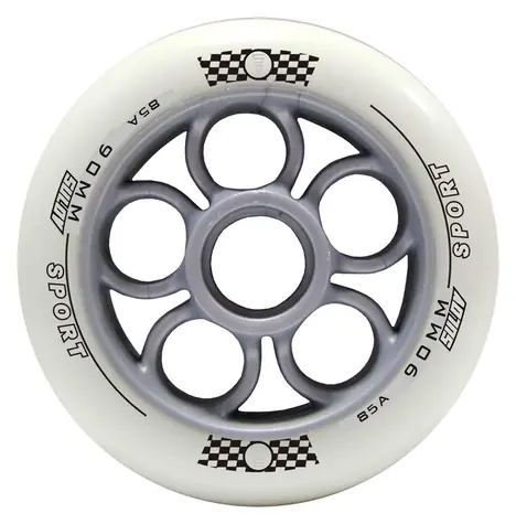 RULYT Kolečko pro in-line brusle slonovinová / Náhradní kolečko / PU85A / 90x24 mm / 1 ks