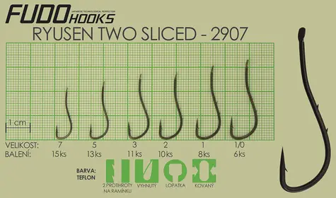 FUDO HOOKS® Háček Ryusen vel. 2 / 10 ks / Montáže a bižuterie