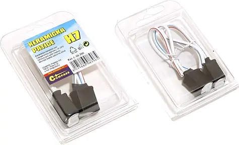 Compass Patice keramická pro autožárovku H7 / Patice / sada 2ks / 12-24V