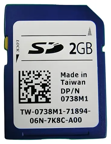 Dell 2GB SD karta interní bílá / Paměťová karta / SD / 1 ks