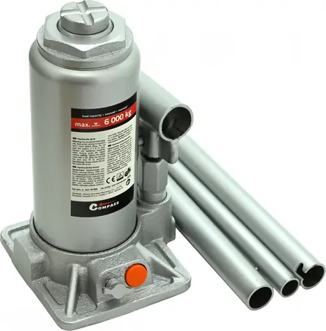 Compass Hever hydraulický 6 t / Hever / Zdvih 185-355 mm / Nosnost 6000 kg / TÜV, GS, CE