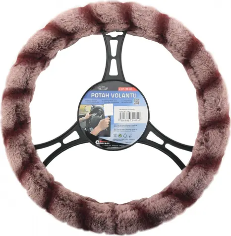 Compass LEMUR růžový / Potah volantu / 37-39 cm
