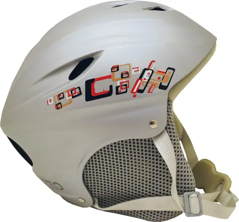 CALTER Lyžařská helma PRO stříbrná / vel. M (55-58 cm) / Fit systém