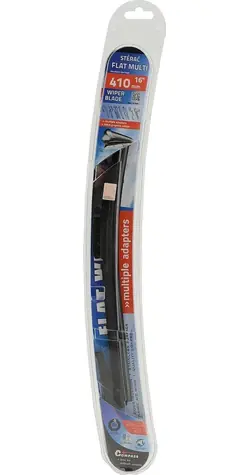 COMPASS FLAT MULTI 410mm / Stěrač plochý / s multifunkčními adaptéry