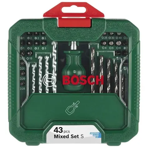 Bosch Sada vrtáků a bitů / Sada bitů / 43 ks