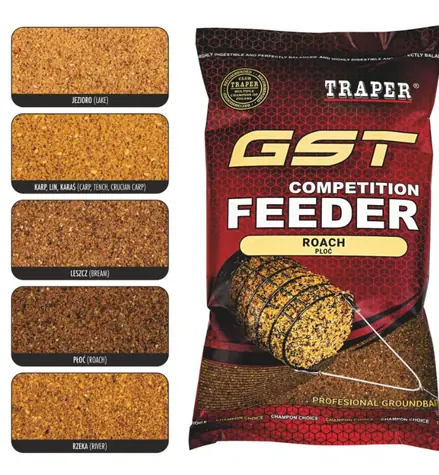 Traper GST Feeder Kapr-Lín-Karas / Krmítková směs / 1 kg