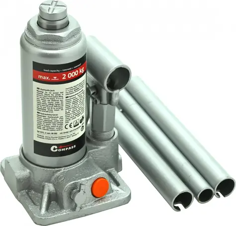 Compass Hever hydraulický 2 t / Hever / Zdvih 158-308 mm / TÜV, GS, CE