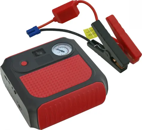 Compass Kompresor + Jump Starter powerbanka 8.000mAh / Startovací powerbanka s kompresorem / 500A / USB nabíjení