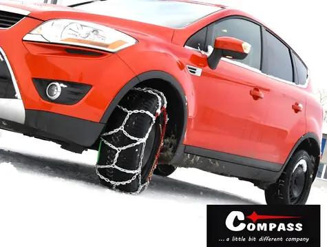 Compass Sněhové řetězy SUV-VAN vel. 245 / Sněhové řetězy / Ö-NORM V5117 / do 7 500 kg / články 27x16 mm