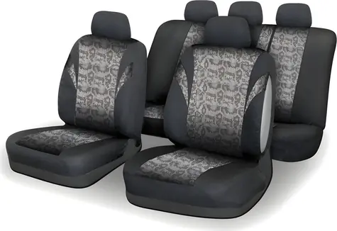 Compass JACK III. AIRBAG / Potahy sedadel / sada 9 ks / boční airbag v opěradle