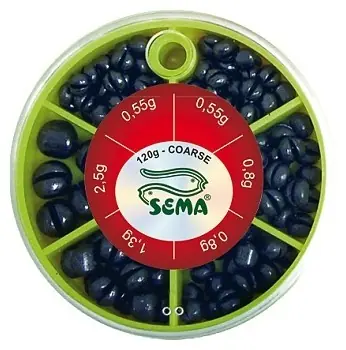 Sema Broky dělené hrubé / Rybářské olovo / 120 g