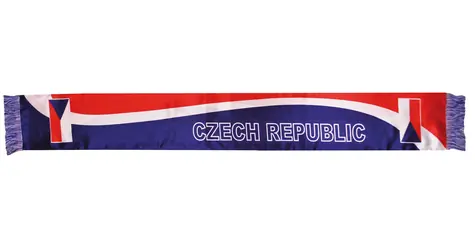SPORTTEAM Šála ČR 3 / Šála / 100% polyester / 130x18 cm