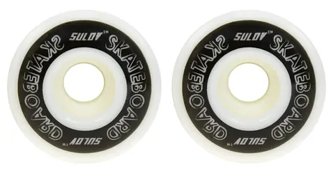 Kolečka pro skateboard 31x8 PU100A / Náhradní kolečka / 54 x 36 mm / 2 ks