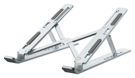 Wozinsky WDCX-X8S stříbrná / Stojan na notebook / nastavitelný / skládací