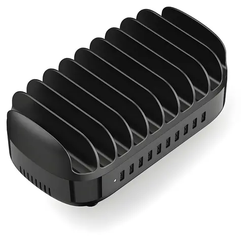 Orico DUK-10P-V1 černá / Nabíjecí stanice / 10x USB-A