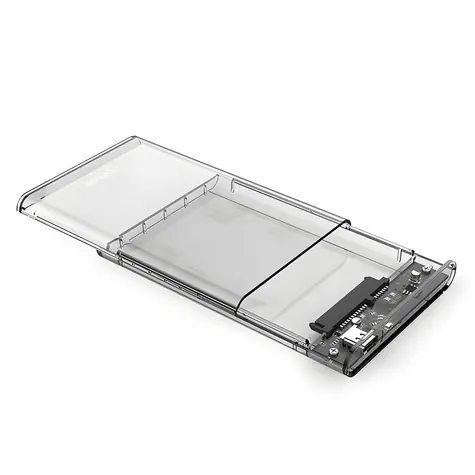 Orico 2139C3 transparentní / Box pro HDD/SSD / 2,5" / USB-C / 5 Gbps