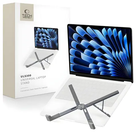 Tech-Protect ULS300 šedá / Stojan pro notebook