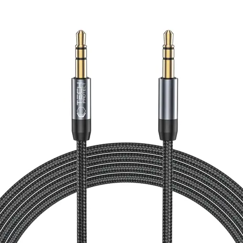 Tech-Protect UltraBoost černá / Audio kabel / Jack 3.5mm - Jack 3.5mm / 1,5 m