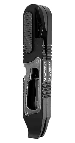 Wozinsky WZK-L2 černý / Multitool na kolo / 14 nástrojů / imbusové klíče / montážní páčka na pláště