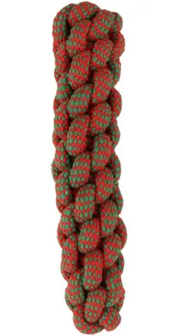 HUHUBAMBOO Hračka pro psy bavlněný pešek 24 cm / Přetahovadlo / Bavlna