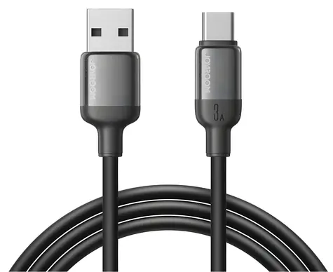 Joyroom S-A62 Lively Series USB-A (M) - USB-C (M) černá / Nabíjecí kabel / 3 A / 1,2 m