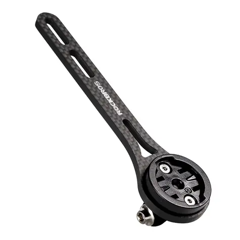 Rockbros FK-307W černá / Držák na cyklopočítač / Karbon