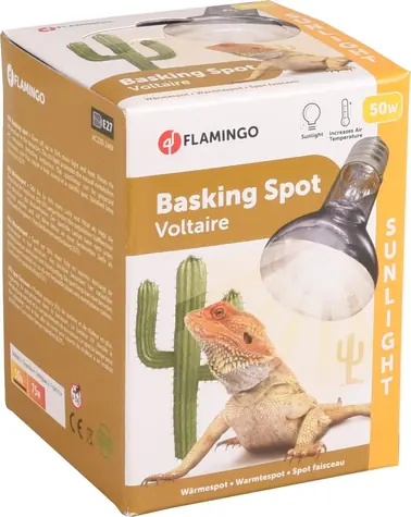 Flamingo Voltaire bodová žárovka 50 W / Technika do terária / Denní světlo / Objímka E27