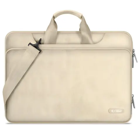 Tech-Protect Pocket 13-14" béžová / Brašna pro notebook