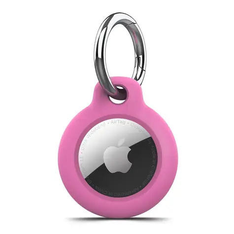 Tech-Protect Rough růžová / Pouzdro / Apple AirTag 1/2