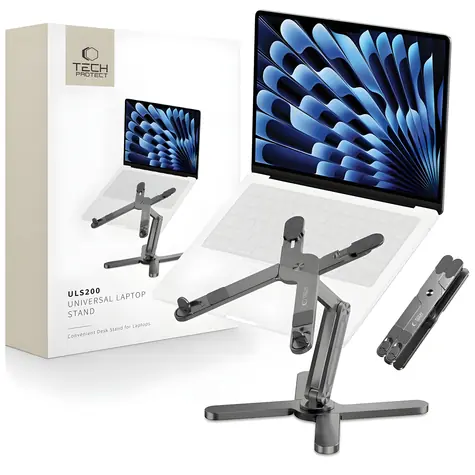 Tech-Protect ULS200 šedá / Stojan pro notebook / univerzální / do 16"