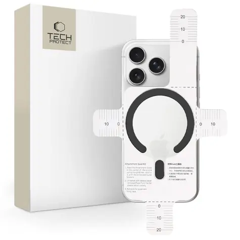 Tech-Protect MMP-200 černá / Magnetický kroužek MagSafe / univerzální
