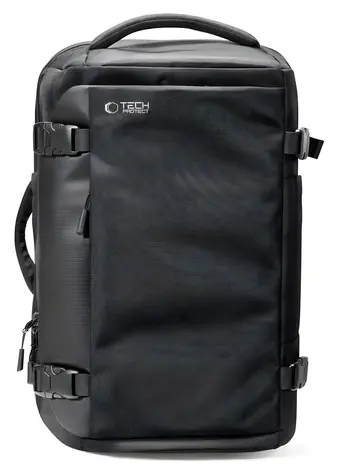 Tech-Protect Defender S40 černá / Batoh / 20L / pro notebook / Ryanair & Wizz Air