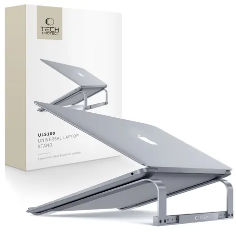 Tech-Protect ULS100 šedá / Stojan pro notebook / univerzální / do 16"