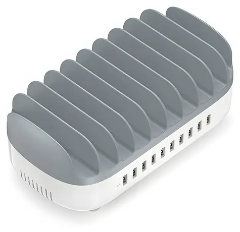 Orico DUK-10P-V1 bílá / Nabíjecí stanice / 10x USB-A