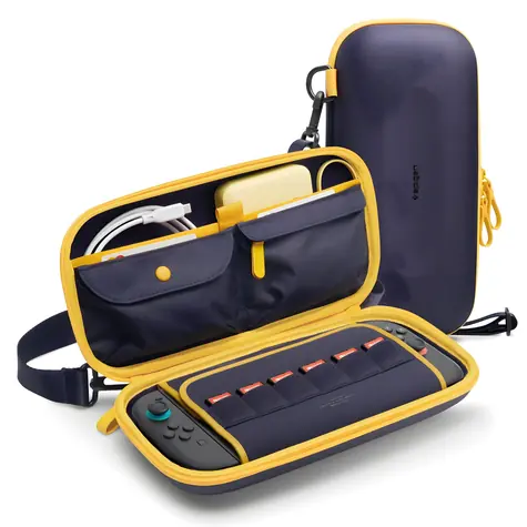 Spigen Nano Pop Pro modro-žlutá / Pouzdro / pro Nintendo Switch 2