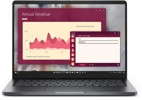 Dell Pro 14 PC14255 černá / Notebook / 14" FHD+ / AMD Ryzen 5 220 / 16GB / 512GB SSD / W11 Pro